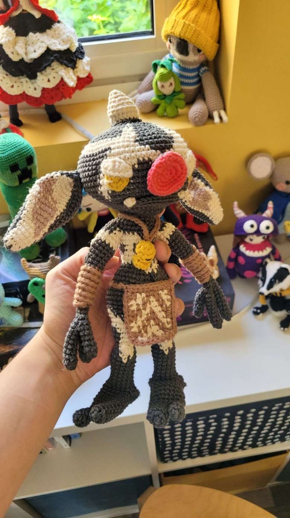 Goblin Noir, création crochet